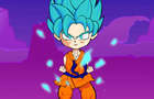 [Short Animation] Goku SSJ God transformation