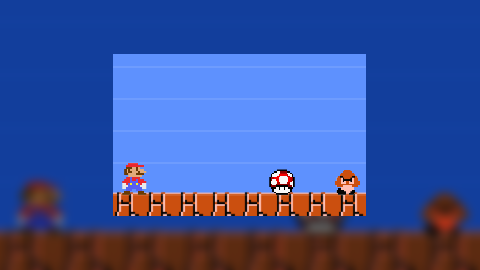 Endless Mario - 1 Hour Game Jam