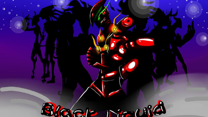 black liquid x