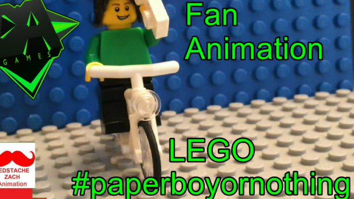 DAGames Fan Animation: Lego #paperboyornothing