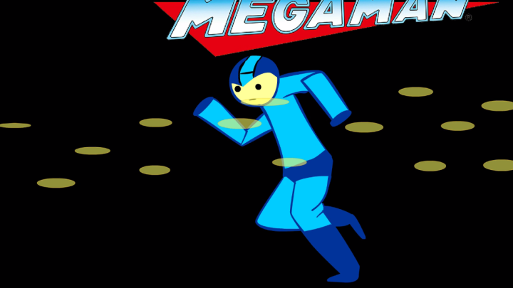 Megaman Classic run and Blaster shot