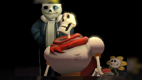 Sans and Papyrus Fall