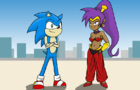 Shantae Meets Sonic