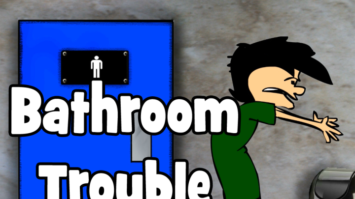 Bathroom Trouble (Old Animation)
