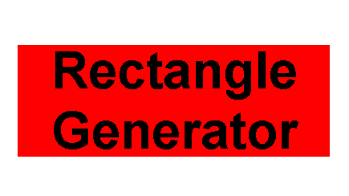 Rectangle Generator