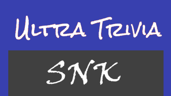 Ultra Trivia - SNK
