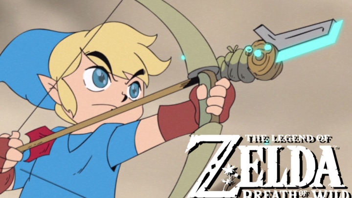 Zelda Breath of the Wild Anime Commercial