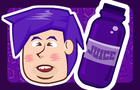 Bottle Flip Flip -Purple Juice