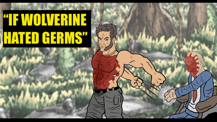 Logan Spoof: If Wolverine Hated Germs