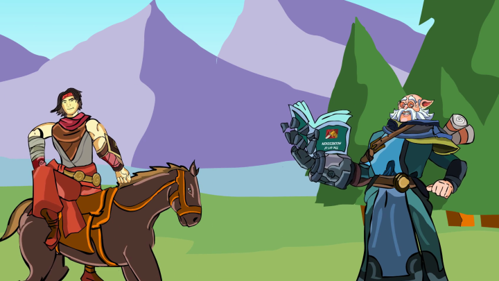 [Paladin animation]: Sha lin and Torvald- Who is the fastest?