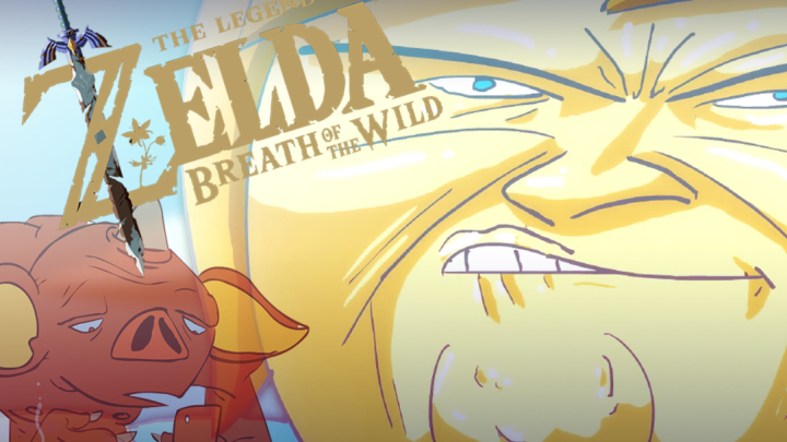 Links Big Break - Zelda Breath of the wild