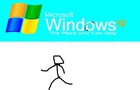 Windows XP Vs stickman