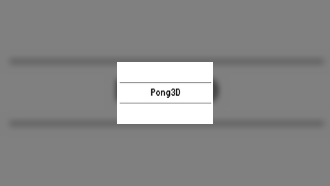 Pong3D