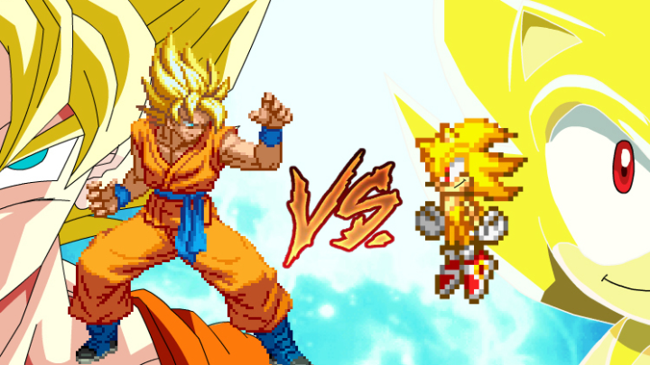 Goku VS Sonic II (The Rematch)
