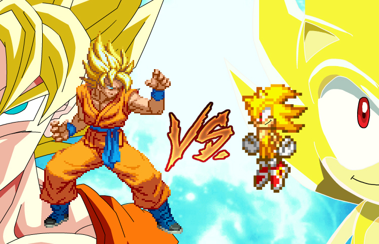 Goku Vs Sonic Ii The Rematch
