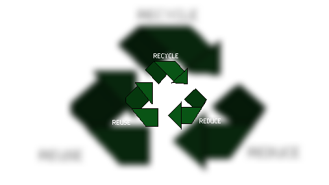 Recycle, reuse and reduce