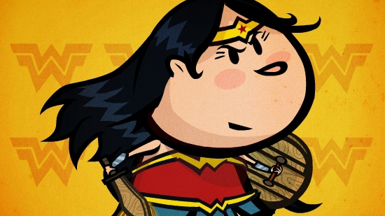 Luny as Wonder Woman (loopy-clip)