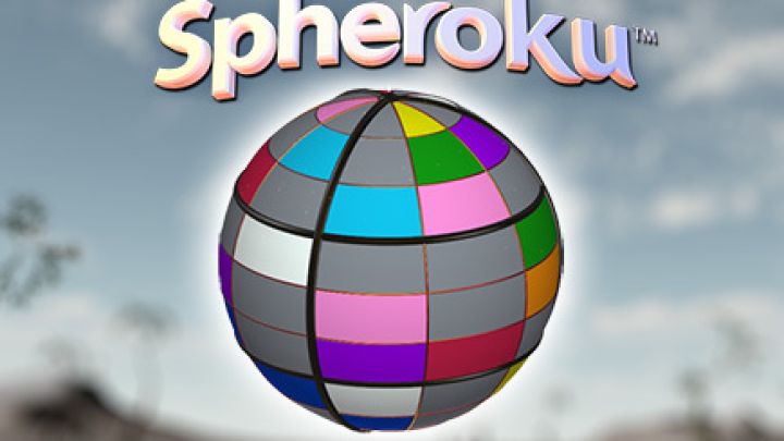 Spheroku™ color sudoku sphere