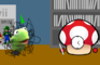 Super ShroomClock meets Pupe Muppet