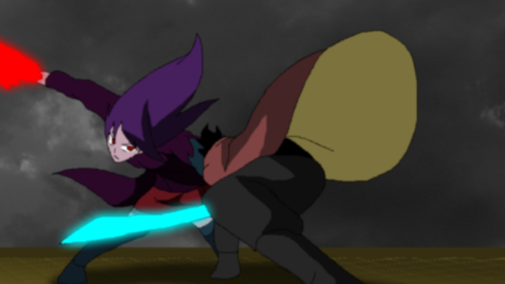 Andashi vs Kira - Original Fight Scene Animation ( WIP )