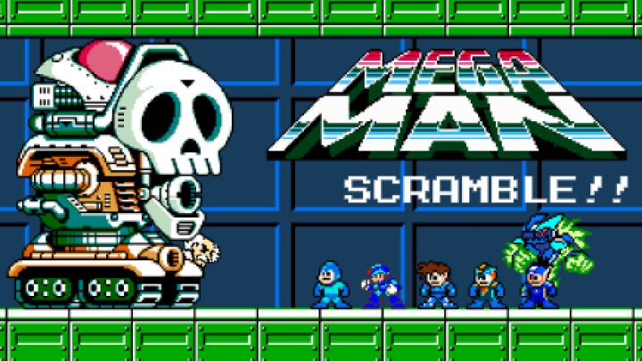 Mega Man Scramble: Sprite animation