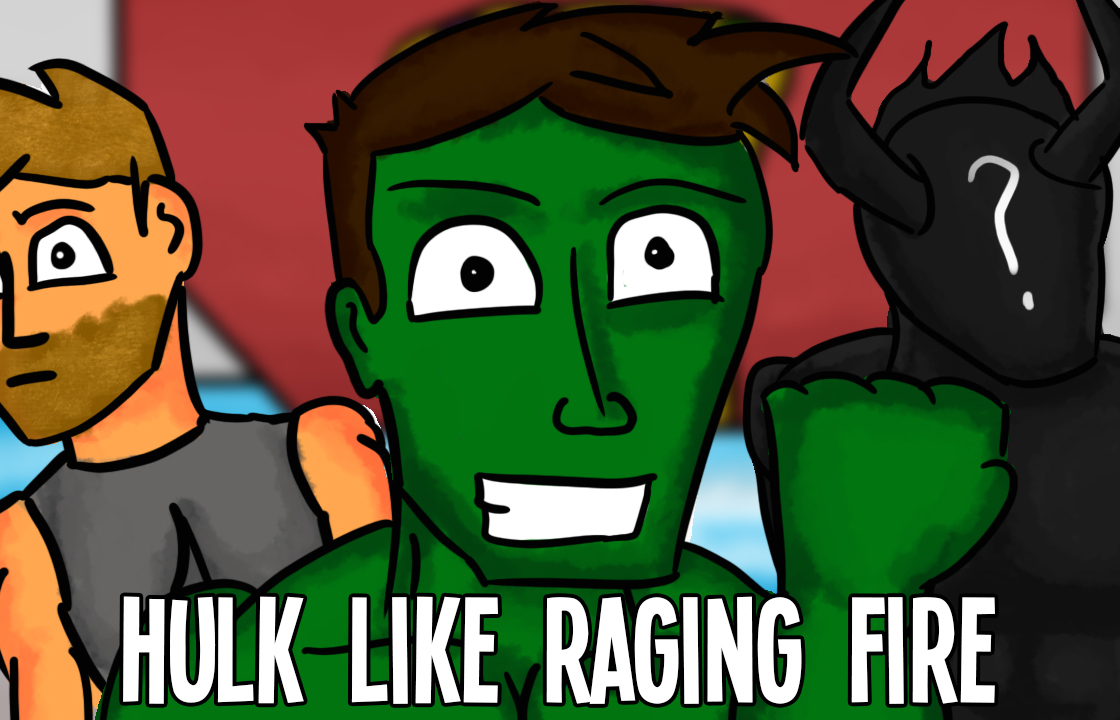 Hulk Like Raging Fire Thor Ragnarok Parody