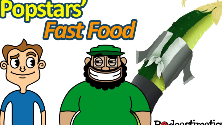 Popstars' Fast Food Improv Cartoon