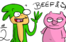 Beef & Sal in: Toaster