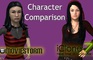 Cereza's Character Model Comparison