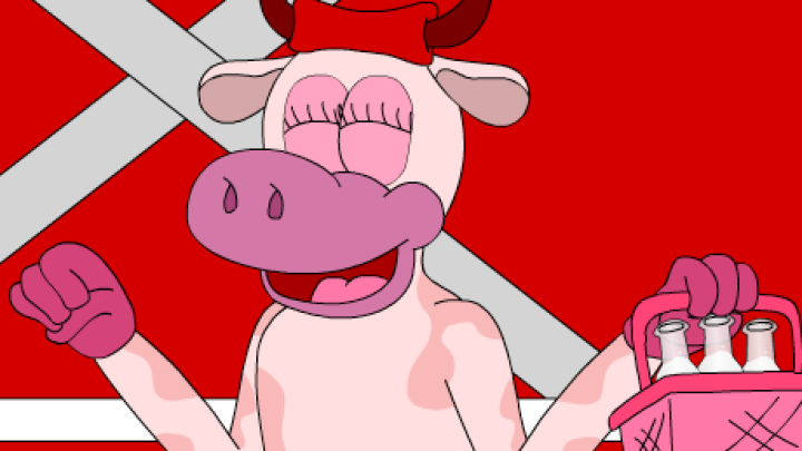 Caty The Lesbian Cow Animation Test