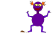 Purple Poop Eater