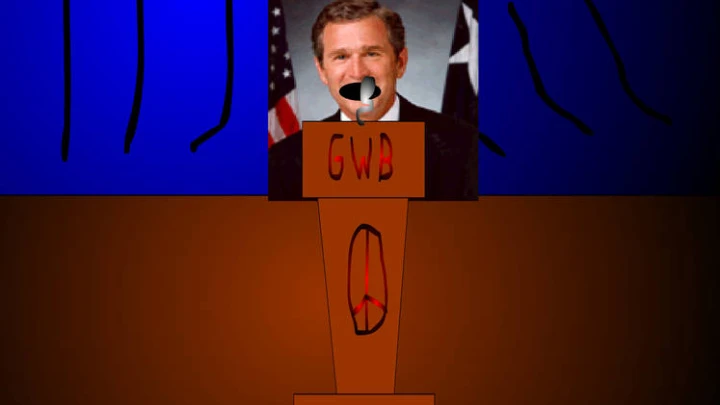 George W. Bush Backwards