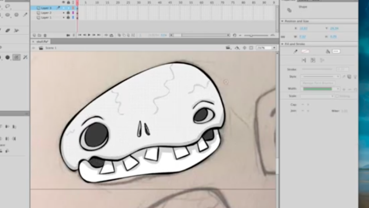 How to draw skulls
