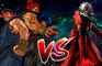 Evil Ryu and Akuma Vs God Rugal