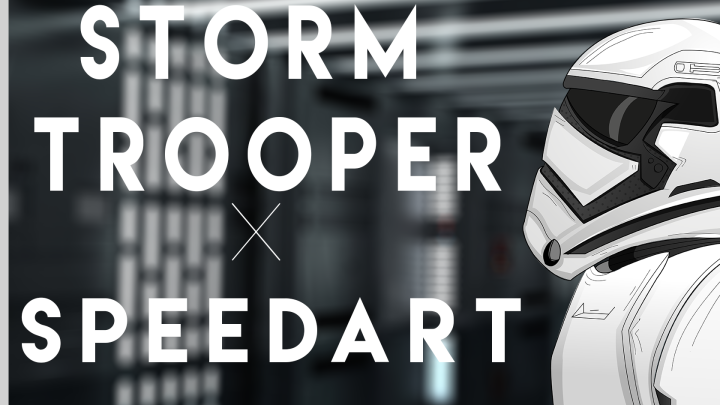 FIRST ORDER STORM TROOPER (SPEEDART) | Adobe Illustrator CC Time lapse