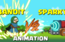 Dagon Ball Z in Clash Royale Animation: Sparky