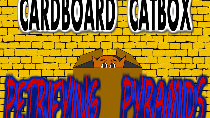 Cardboard Catbox Petrifying Pyramids
