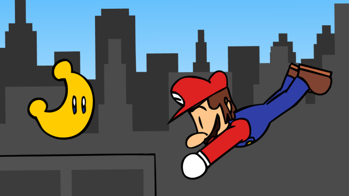 Mario Tries to Get a Moon
