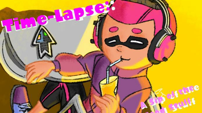 Splatoon Time Lapse - A Sip of the Good Stuff
