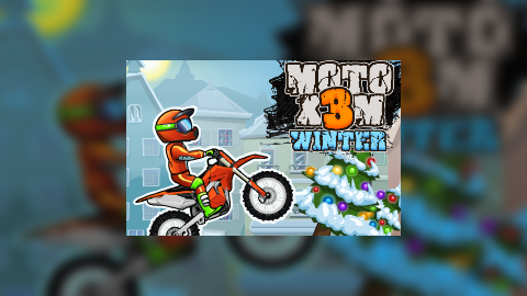 Moto X3M 4 Winter - Racing games 