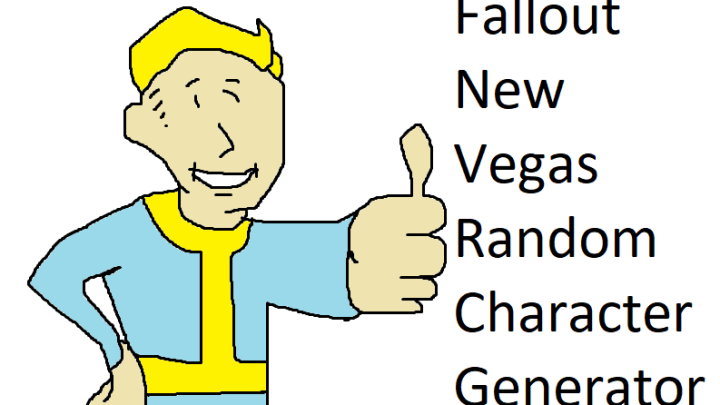 Fallout NV Random Character Generator