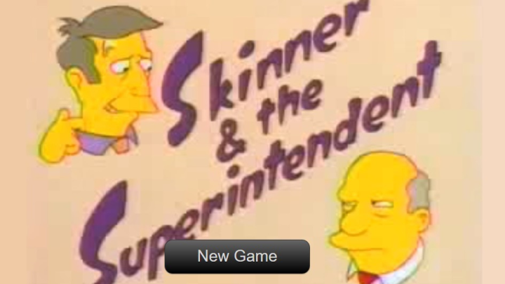 Steamed Hams But it's a Visual Novel Made Entirely With Stock Art