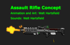Assault Rifle Concept Animation V1