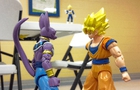 Dragonballz Stopmotion Goku and Vegeta vs Beerus