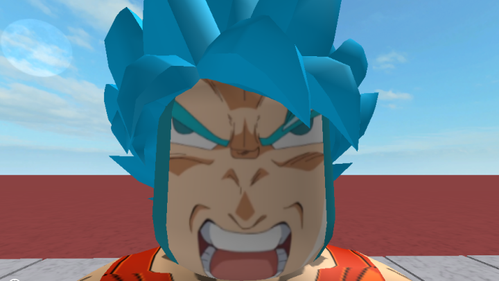 Goku Turns SSB Kaioken in Roblox