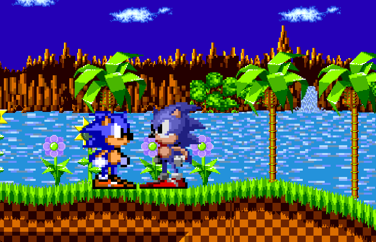 Sonic 8 Bits in Sonic 16 bits?