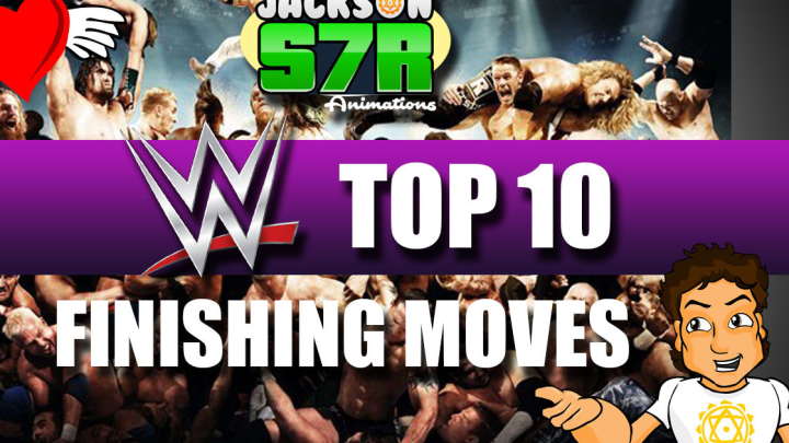 Top 10 WWE Finisher | Stick Figure Animation | Jackson S7R