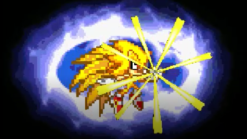 Super Sonic X Universe - 2nd Season Opening (Sprite Remake)
