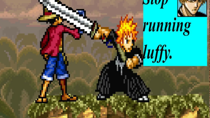 Sprite Hunter: Luffy vs Ichigo