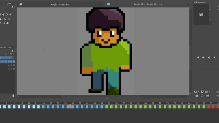 Ches Does Simple Character Sprite Speed Paint